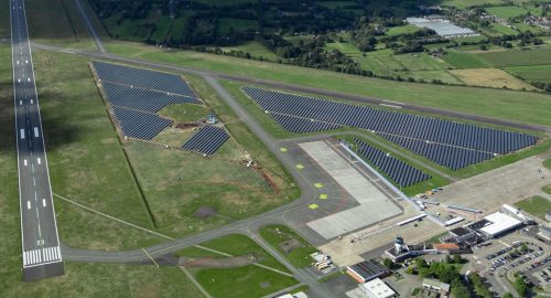 Risk-assessing sustainable energy solutions for airports