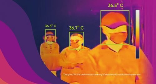 Continuous Temperature Screening: from Check-in to Arrival